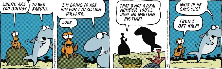 Sherman's Lagoon, by Jim Toomey